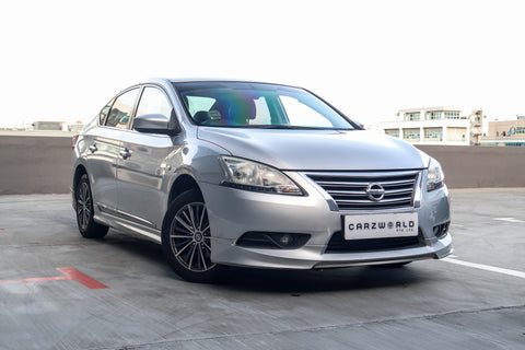 2015 USED NISSAN SYLPHY 1.6 CVT ABS D/AIRBAG 2WD 4DR MNTBBAB17Z0024564 SMY854S