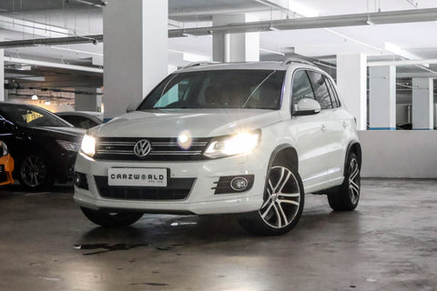 2015 USED VOLKSWAGEN TIGUAN 1.4 TSI AT BMT 5N22QY WVGZZZ5NZGW035698 SNZ4705X