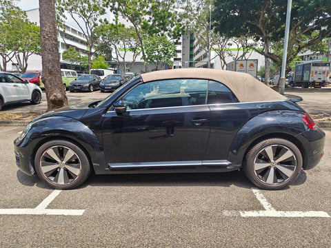 sell used car Volkswagen Beetle Cabriolet 1.2A TSI singapore black