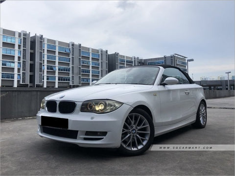 BMW 1 Series 120i Cabriolet (COE till 09/2028)