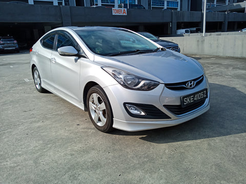 2012 USED HYUNDAI ELANTRA KMHDH41CMCU442682 SKE4105Z