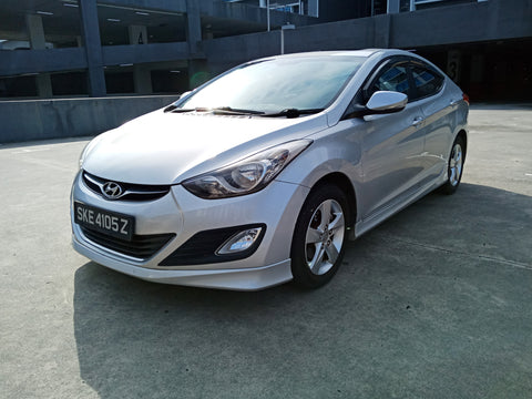 2012 USED HYUNDAI ELANTRA KMHDH41CMCU442682 SKE4105Z
