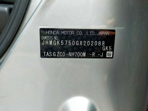 2016 USED HONDA JAZZ JHMGK5750GX202088 SLA6760C