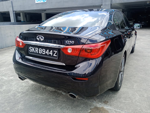 2015 USED INFINITI Q50 JN1BCAV37Z0480044 SKR8944Z
