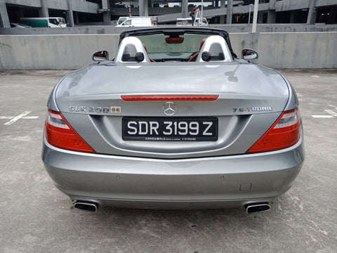 2012 USED MERCEDES BENZ SLK200 WDD1724482F026263 SDR3199Z