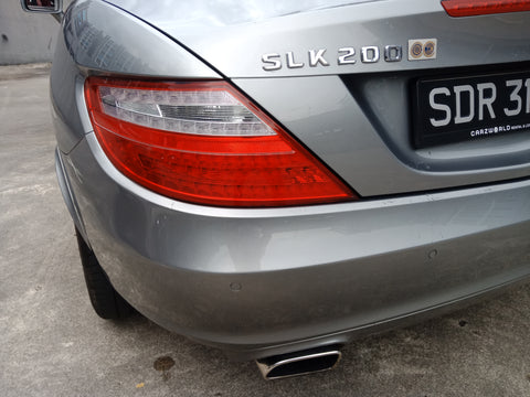 2012 USED MERCEDES BENZ SLK200 WDD1724482F026263 SDR3199Z