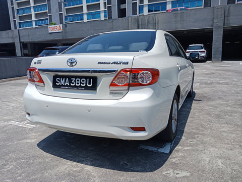 2012 USED TOYOTA COROLLA ALTIS ELEGANCE SMA389U