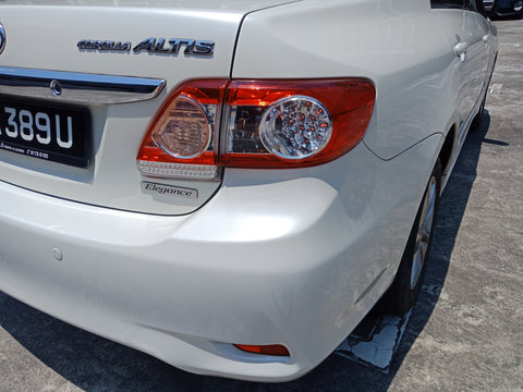 2012 USED TOYOTA COROLLA ALTIS ELEGANCE SMA389U
