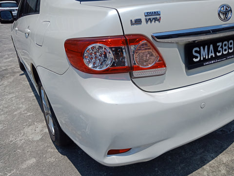 2012 USED TOYOTA COROLLA ALTIS ELEGANCE SMA389U