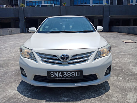 2012 USED TOYOTA COROLLA ALTIS ELEGANCE SMA389U