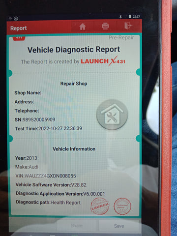 2012 USED AUDI A6 WAUZZZ4GXDN008055 SKB1115E