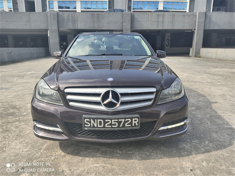 2012 USED MERCEDES BENZ C180 K WDD2040452A714967 SND2572R