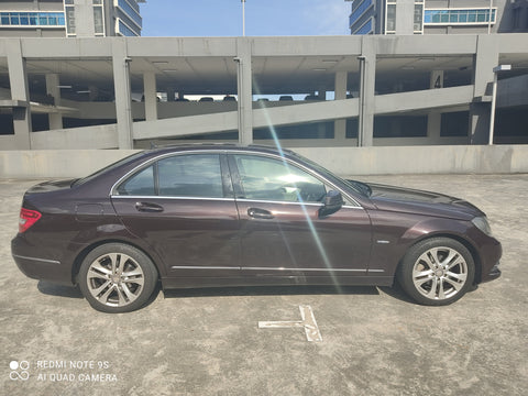 2012 USED MERCEDES BENZ C180 K WDD2040452A714967 SND2572R