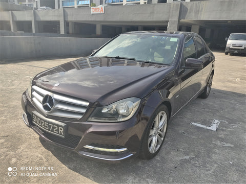 2012 USED MERCEDES BENZ C180 K WDD2040452A714967 SND2572R